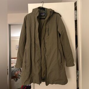 Patagonia Olive Green 3-in-1 Parka